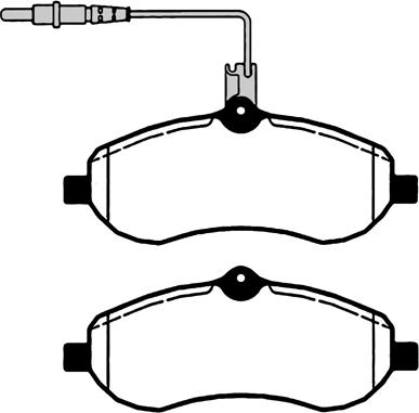 Raicam RA.0911.0 - Brake Pad Set, disc brake autospares.lv