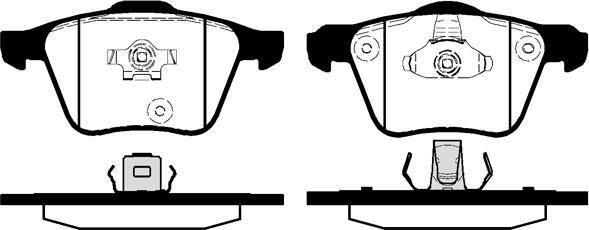 Raicam RA.0936.0 - Brake Pad Set, disc brake autospares.lv