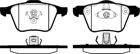 Raicam RA.0938.0 - Brake Pad Set, disc brake autospares.lv