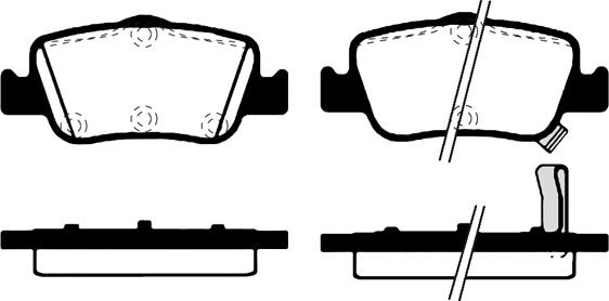 Raicam RA.0928.0 - Brake Pad Set, disc brake autospares.lv