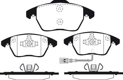 Raicam RA.0922.0 - Brake Pad Set, disc brake autospares.lv