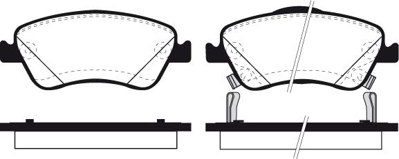 Raicam RA.0927.0 - Brake Pad Set, disc brake autospares.lv