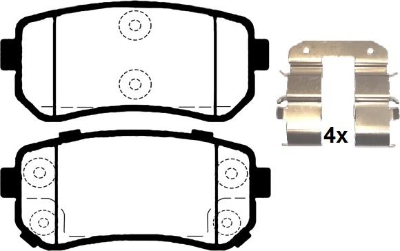 Raicam RA.0979.1K1 - Brake Pad Set, disc brake autospares.lv