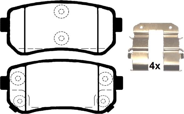 Raicam RA.0979.2K1 - Brake Pad Set, disc brake autospares.lv