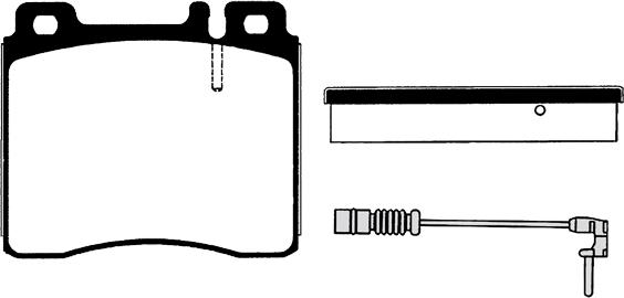 Raicam RA.0497.2 - Brake Pad Set, disc brake autospares.lv