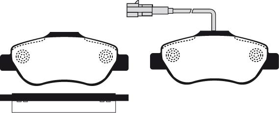 Raicam RA.0445.1 - Brake Pad Set, disc brake autospares.lv