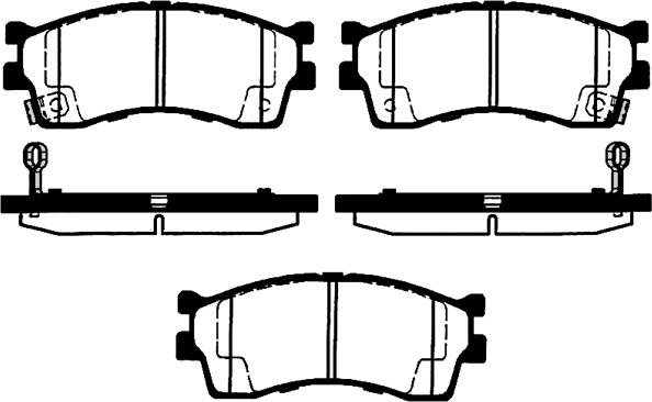 Raicam RA.0456.0 - Brake Pad Set, disc brake autospares.lv