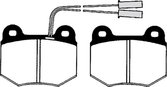 Raicam RA.0414.0 - Brake Pad Set, disc brake autospares.lv