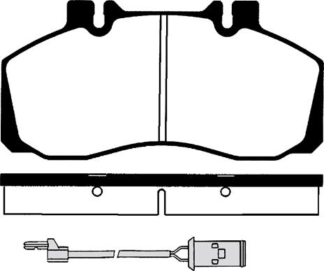 Raicam RA.0485.1 - Brake Pad Set, disc brake autospares.lv