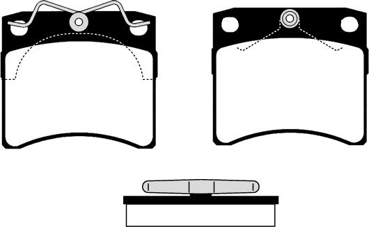 Raicam RA.0430.1 - Brake Pad Set, disc brake autospares.lv