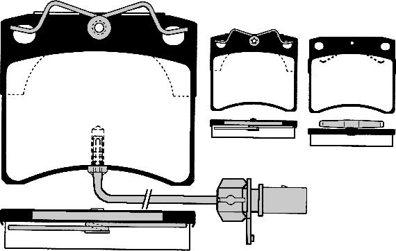 Raicam RA.0430.2 - Brake Pad Set, disc brake autospares.lv