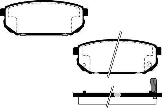 Raicam RA.0421.0 - Brake Pad Set, disc brake autospares.lv