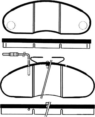 FTE 9002095 - Brake Pad Set, disc brake autospares.lv