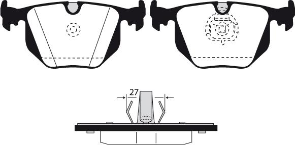 Raicam RA.0554.1 - Brake Pad Set, disc brake autospares.lv