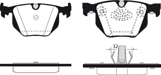 Raicam RA.0554.2 - Brake Pad Set, disc brake autospares.lv