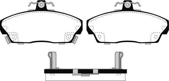 Raicam RA.0551.0 - Brake Pad Set, disc brake autospares.lv