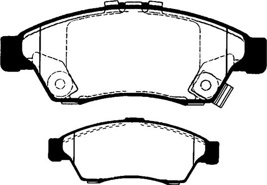 Raicam RA.0561.0 - Brake Pad Set, disc brake autospares.lv