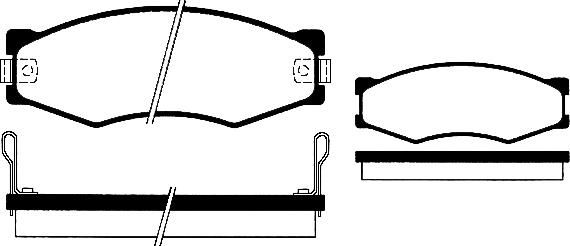 Raicam RA.0514.0 - Brake Pad Set, disc brake autospares.lv