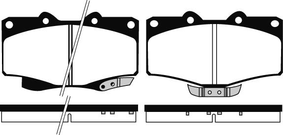 Raicam RA.0580.0 - Brake Pad Set, disc brake autospares.lv