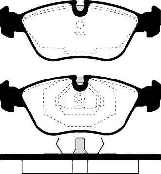 Raicam RA.0587.0 - Brake Pad Set, disc brake autospares.lv