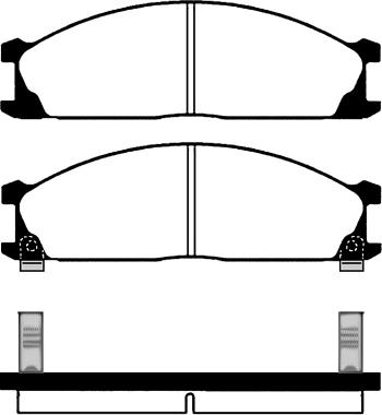 Raicam RA.0527.0 - Brake Pad Set, disc brake autospares.lv