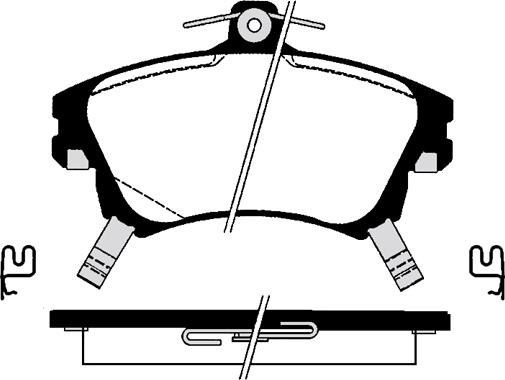 Raicam RA.0696.0 - Brake Pad Set, disc brake autospares.lv