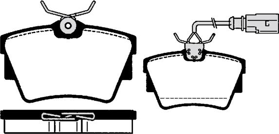 Raicam RA.0690.0 - Brake Pad Set, disc brake autospares.lv