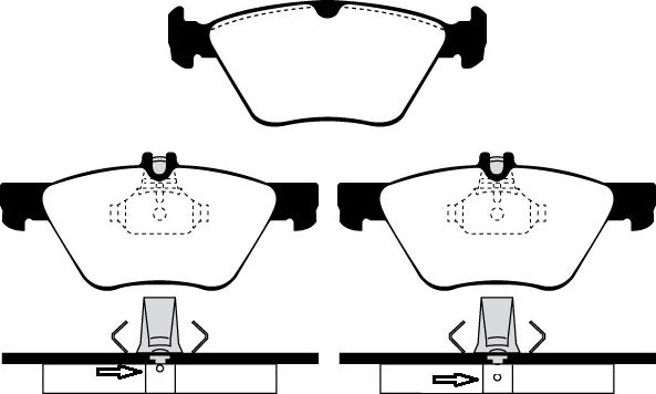 Raicam RA.0654.1 - Brake Pad Set, disc brake autospares.lv