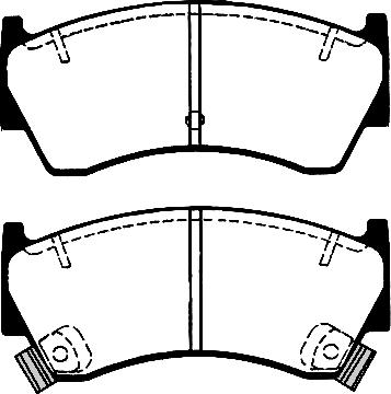 Raicam RA.0658.0 - Brake Pad Set, disc brake autospares.lv