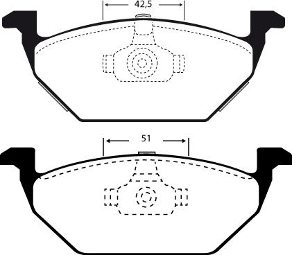 Raicam RA.0653.1 - Brake Pad Set, disc brake autospares.lv