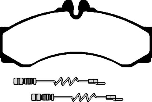 Raicam RA.0666.1 - Brake Pad Set, disc brake autospares.lv