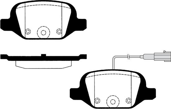 Raicam RA.0609.1 - Brake Pad Set, disc brake autospares.lv