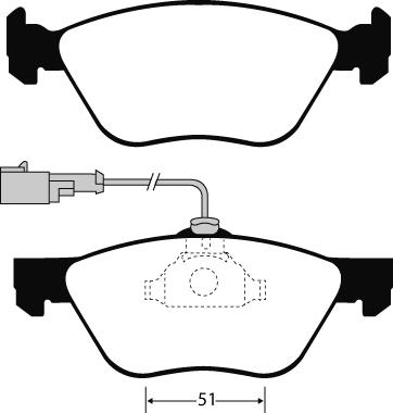 Raicam RA.0615.1 - Brake Pad Set, disc brake autospares.lv