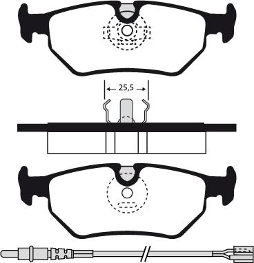 Raicam RA.0616.1 - Brake Pad Set, disc brake autospares.lv