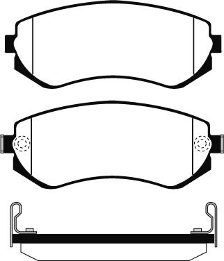 Raicam RA.0613.0 - Brake Pad Set, disc brake autospares.lv