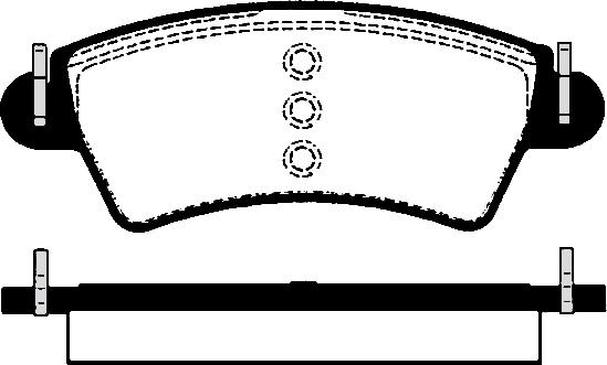 Raicam RA.0686.1 - Brake Pad Set, disc brake autospares.lv