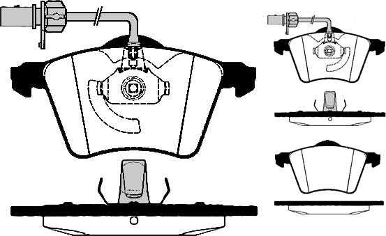 Raicam RA.0687.0 - Brake Pad Set, disc brake autospares.lv