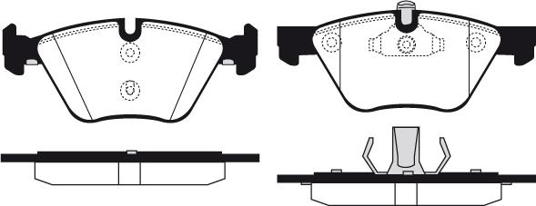 Raicam RA.0632.7 - Brake Pad Set, disc brake autospares.lv