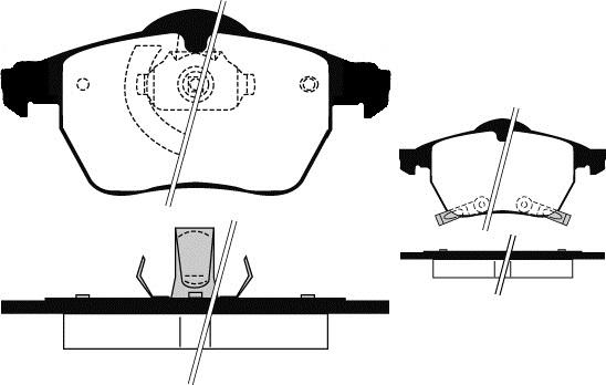 Raicam RA.0674.1 - Brake Pad Set, disc brake autospares.lv