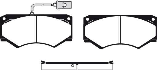 Raicam RA.0198.5 - Brake Pad Set, disc brake autospares.lv