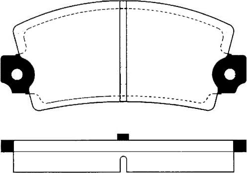 Spidan 30062 - Brake Pad Set, disc brake autospares.lv