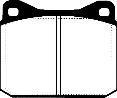 Raicam RA.0105.1 - Brake Pad Set, disc brake autospares.lv