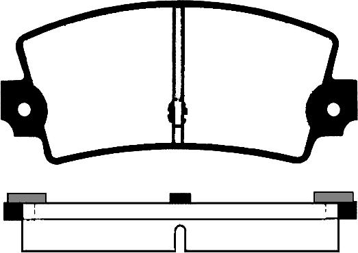 Raicam RA.0131.0 - Brake Pad Set, disc brake autospares.lv