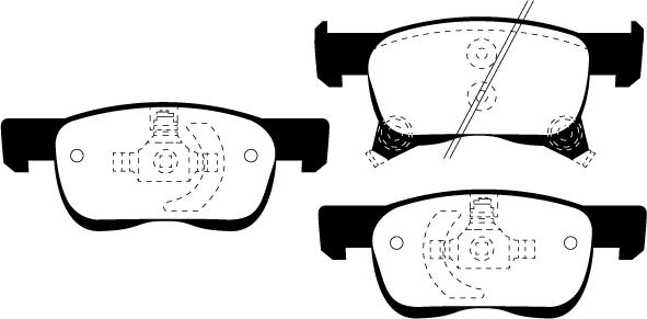 Raicam RA.0120.0 - Brake Pad Set, disc brake autospares.lv