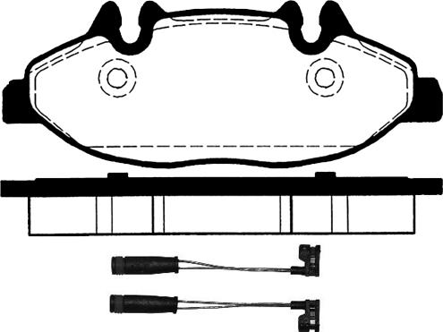 Raicam RA.0844.1 - Brake Pad Set, disc brake autospares.lv