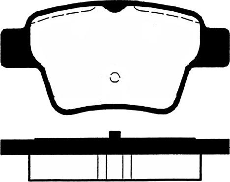 Spidan 32921 - Brake Pad Set, disc brake autospares.lv