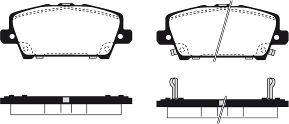 Raicam RA.0850.0 - Brake Pad Set, disc brake autospares.lv