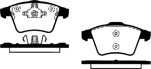 Raicam RA.0857.5 - Brake Pad Set, disc brake autospares.lv