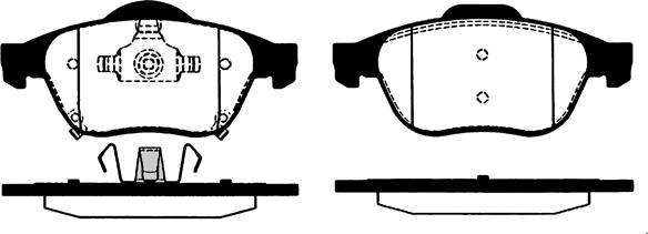 Raicam RA.0809.0 - Brake Pad Set, disc brake autospares.lv