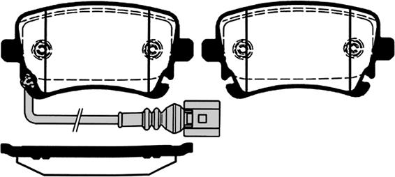 Raicam RA.0819.0 - Brake Pad Set, disc brake autospares.lv